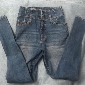 High Waisted Skinny Jeans